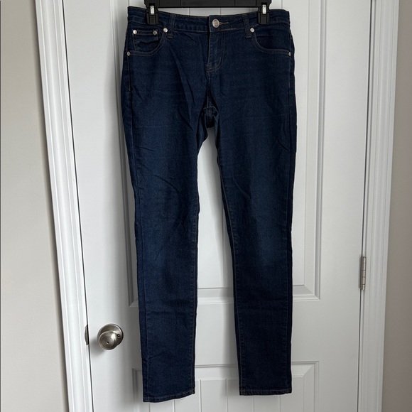 sky bottoms Denim - Dark Blue Skinny Jeans